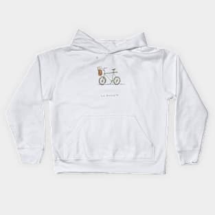 The bicycle Kids Hoodie